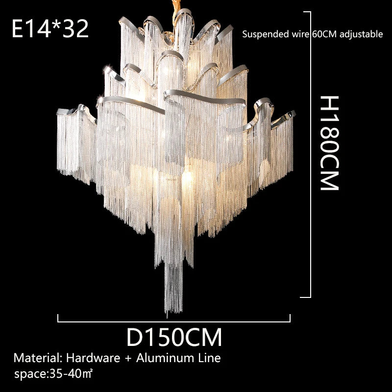 LumiTassel Chandelier