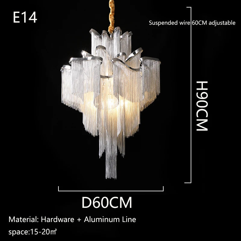 LumiTassel Chandelier