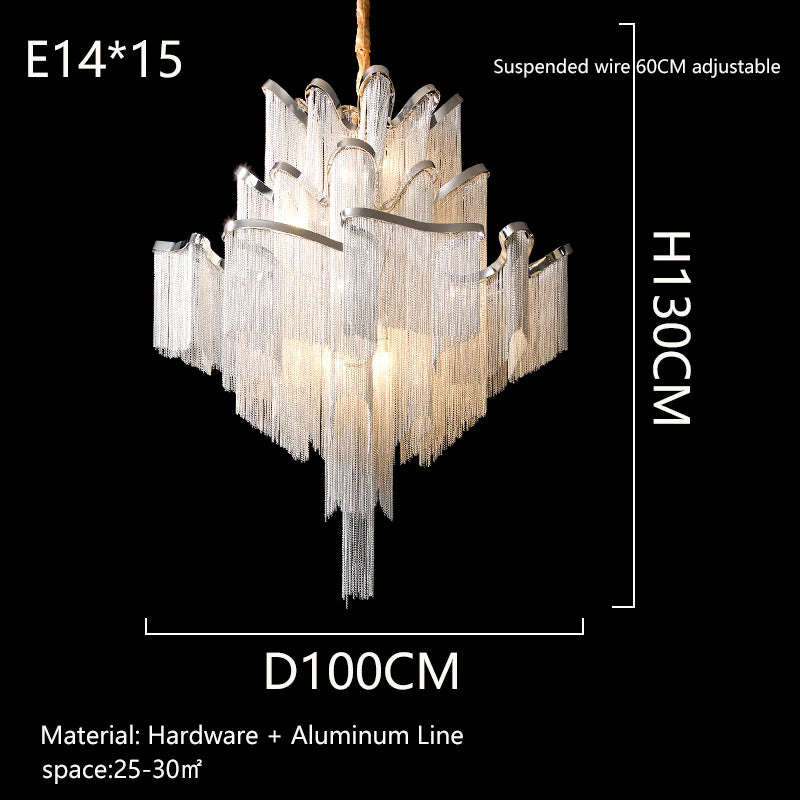 LumiTassel Chandelier