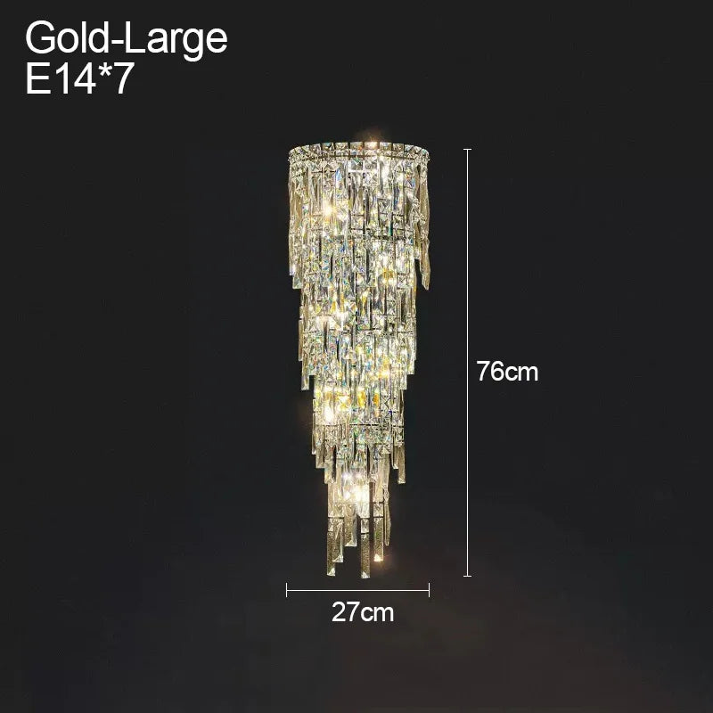 Modern Crystal Wall Lamp