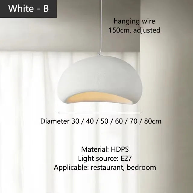 Nordic Wabi-Sabi LED Pendant Lamp