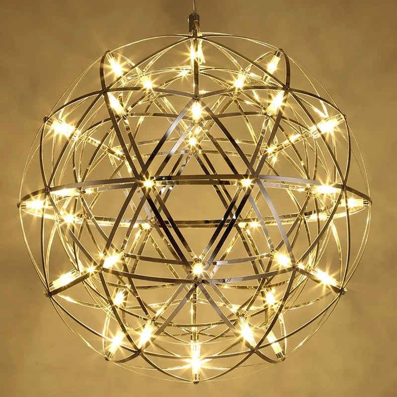 Firework Ball Chandelier