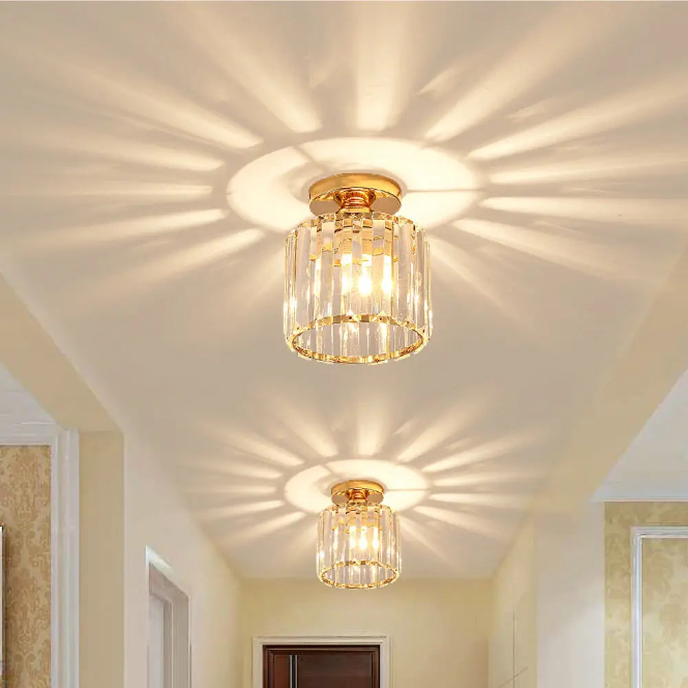 Modern Crystal Led Ceiling Light