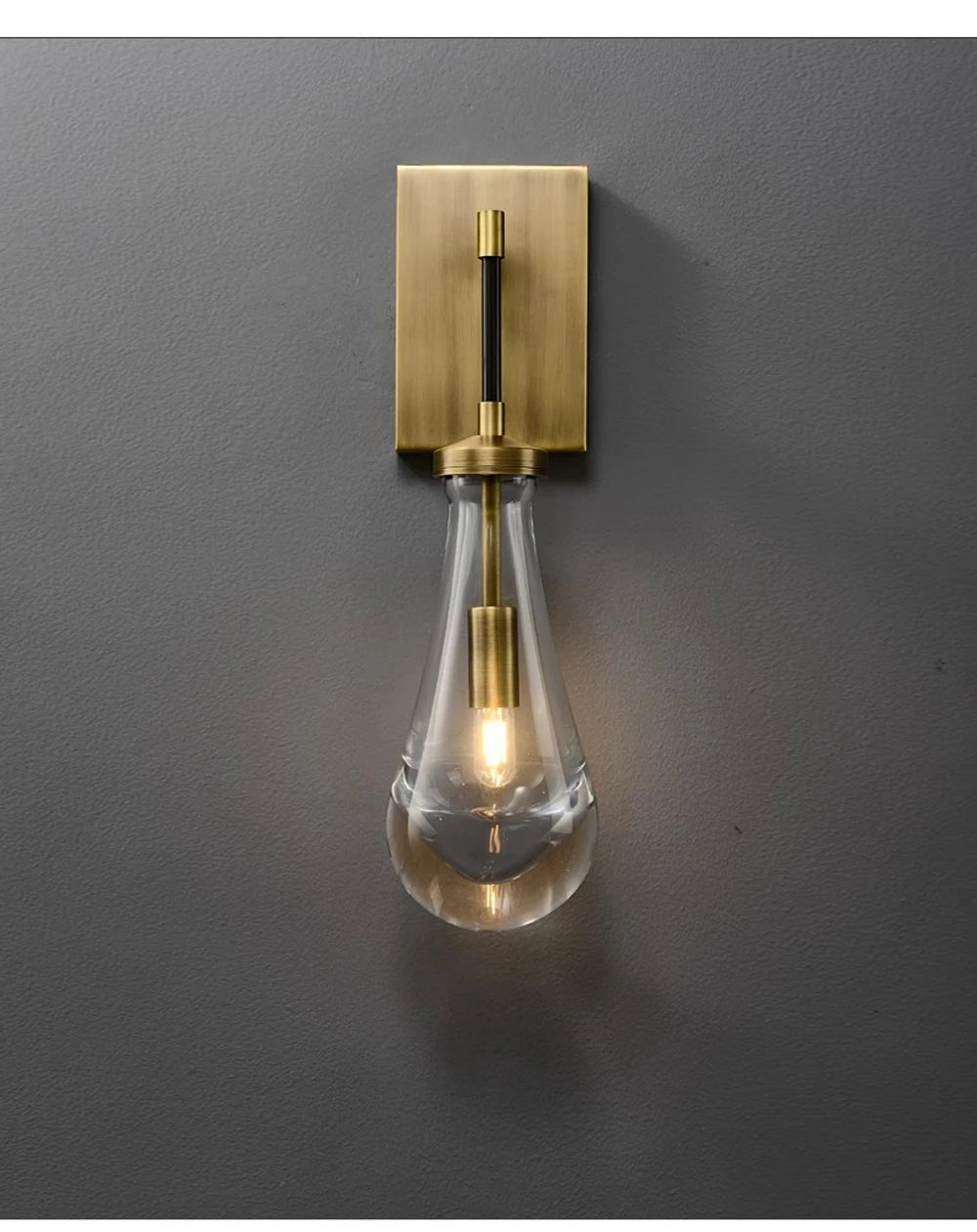 Wall Lamp Vintage Brass