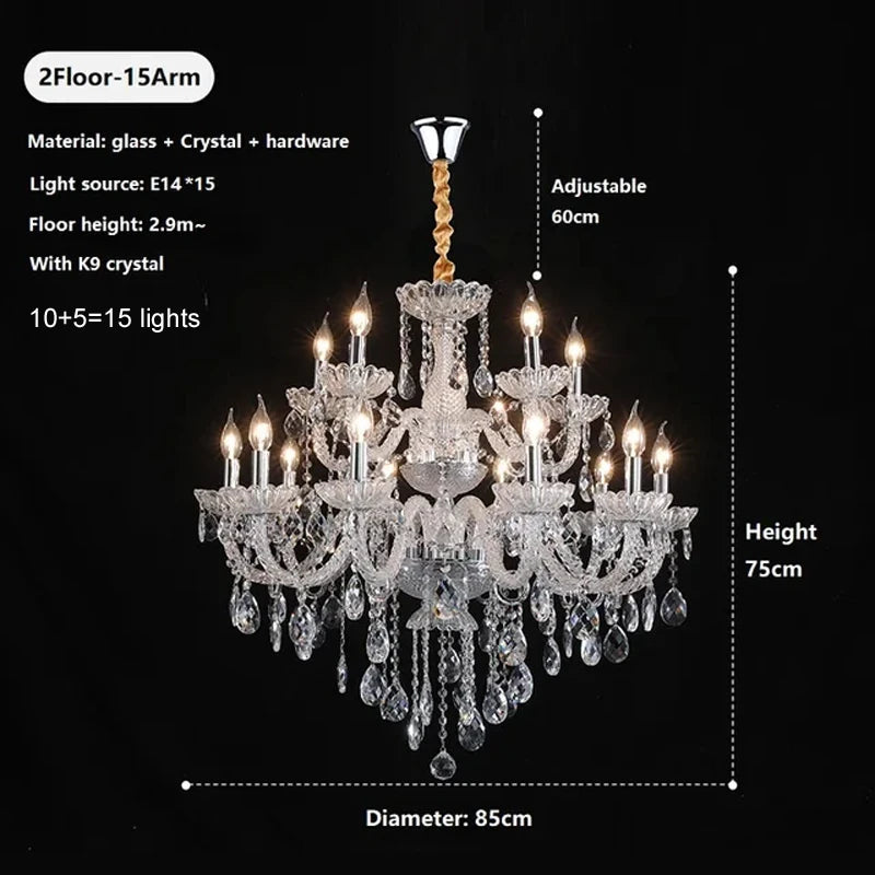 Luxury K9 Crystal Chandelier