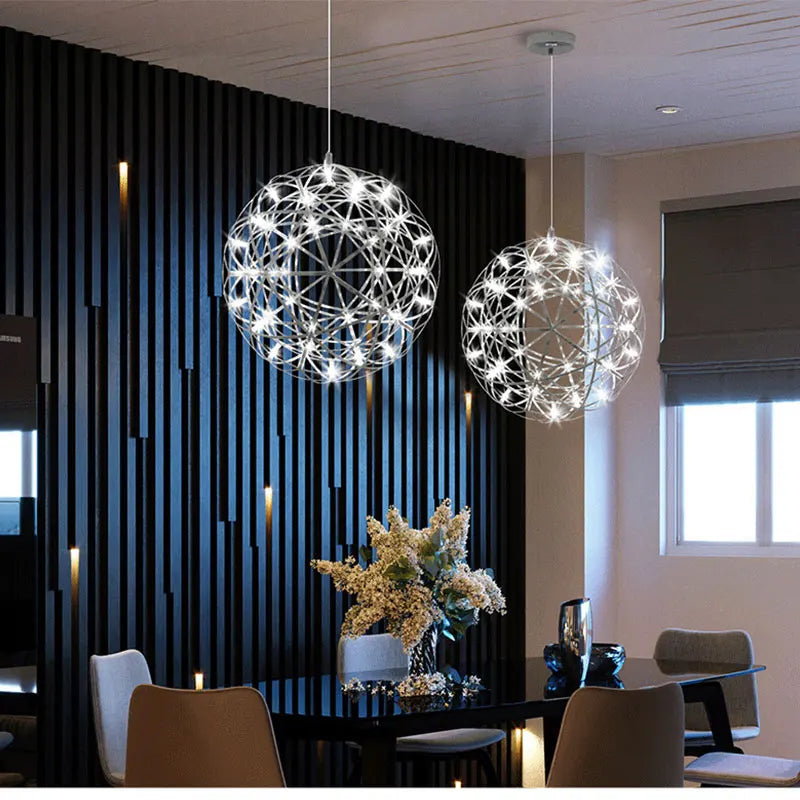 Firework Ball Chandelier