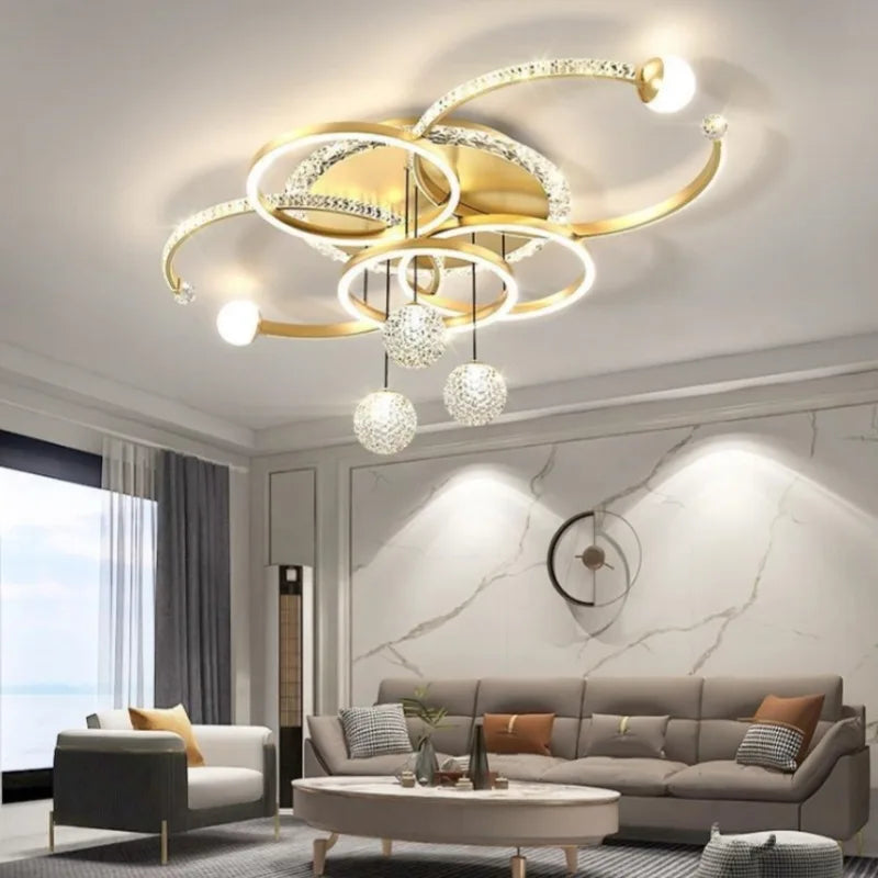 Modern Minimalist LED Ceiling Light Chandelier