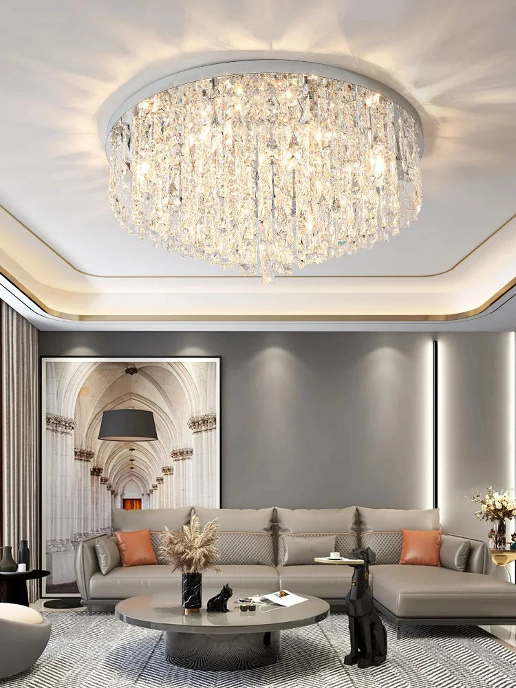 European Modern Crystal LED Chandelier