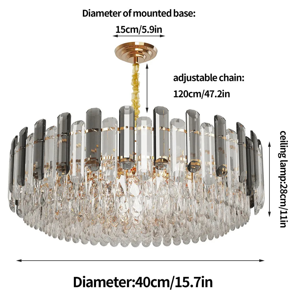 Modern Crystal Chandelier