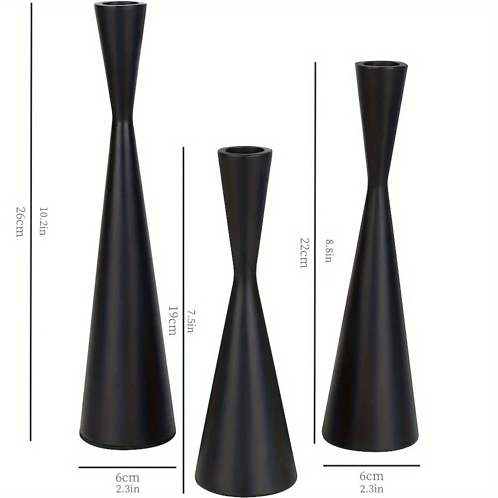 Elegance Trio Candlesticks