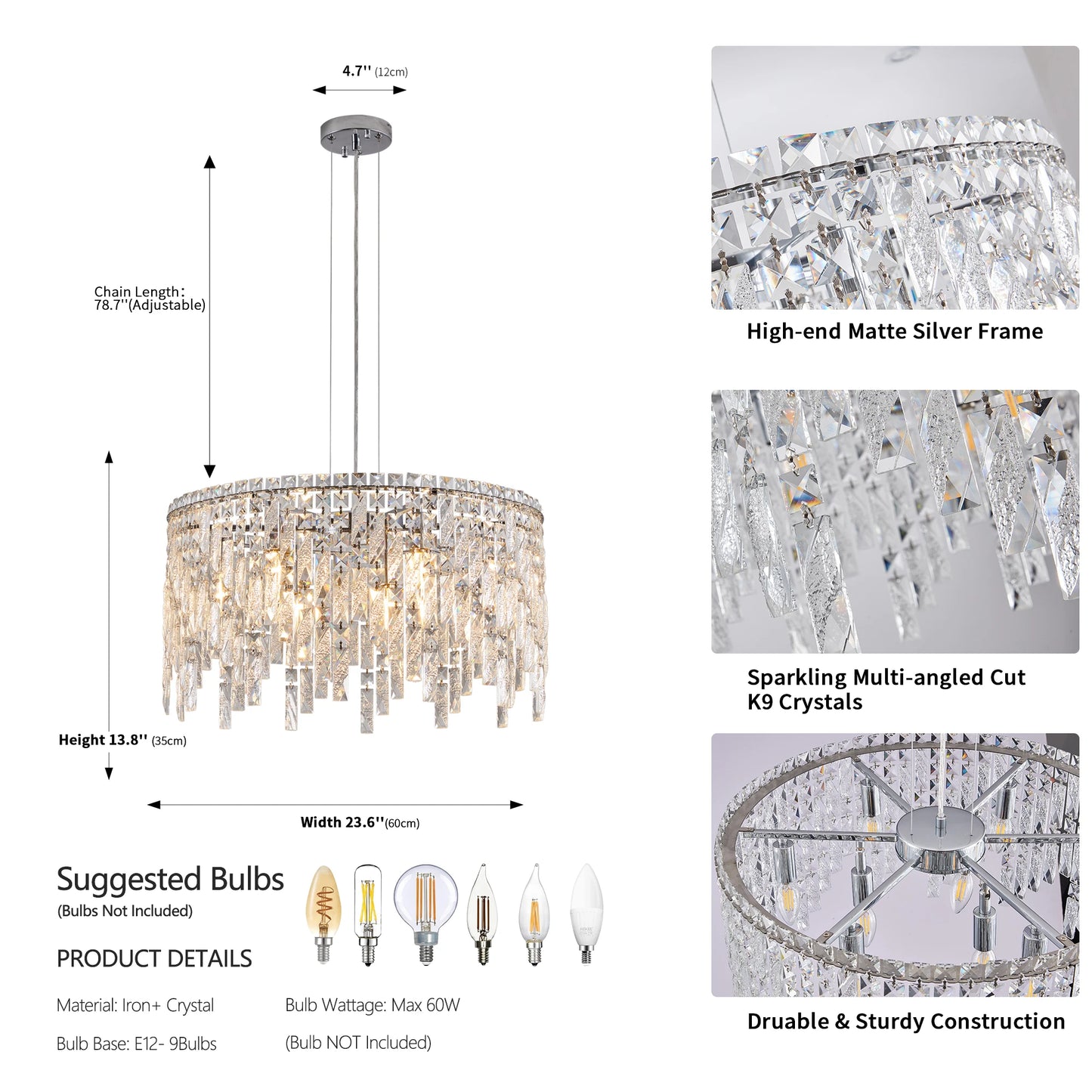 Elegant Crystal Chandelier