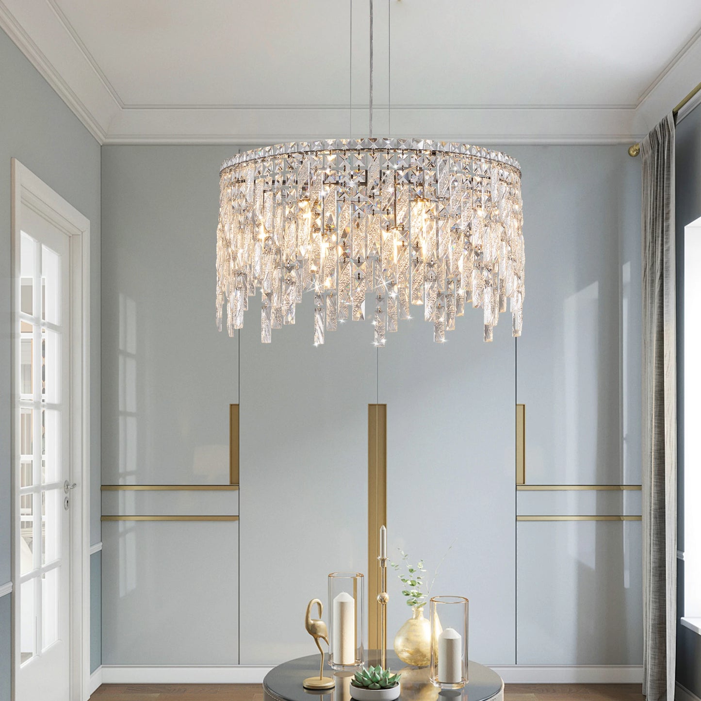 Elegant Crystal Chandelier